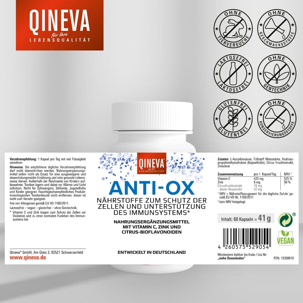 Anti-OX | Vitamin C & Zink, Bild 2