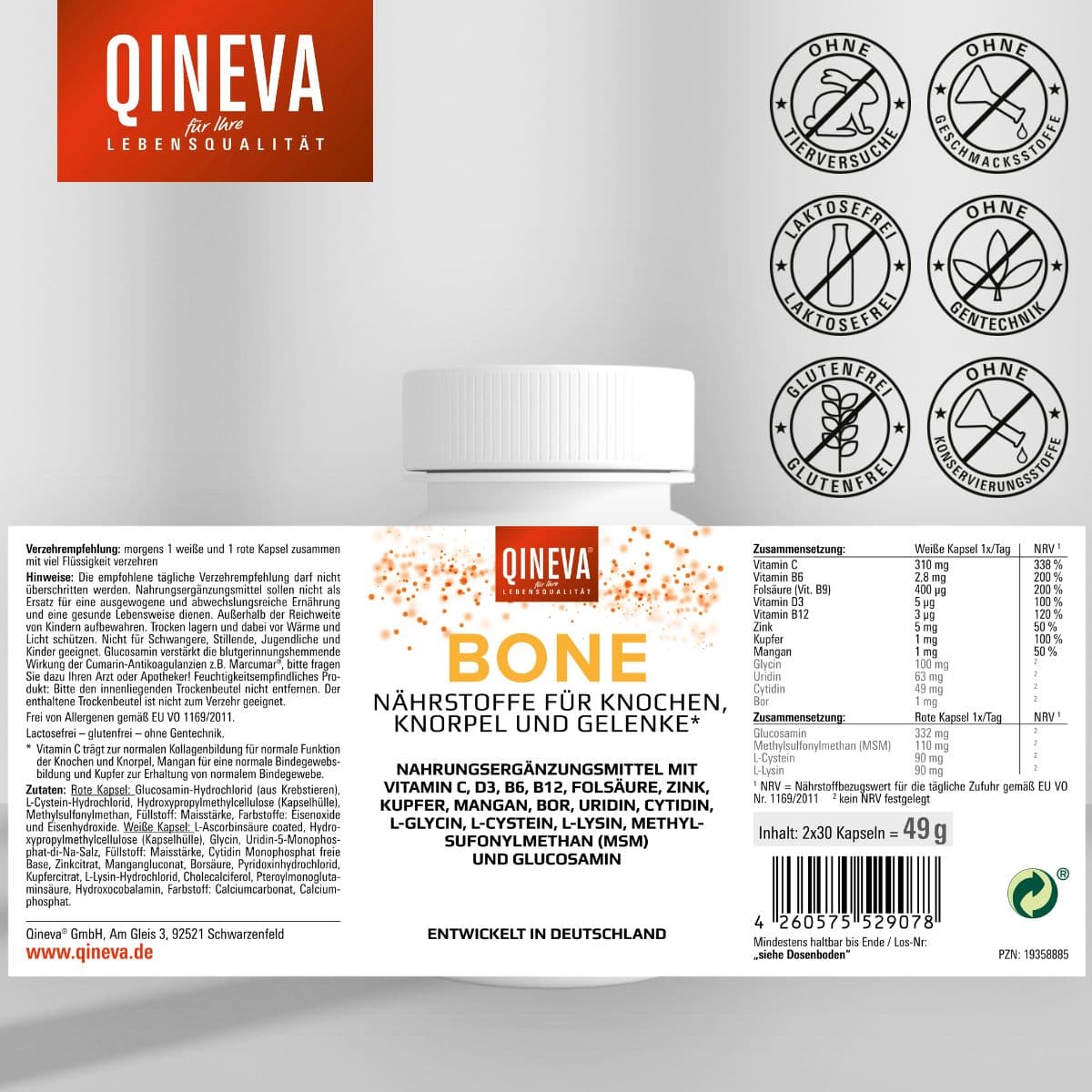 BONE | Vitamin C, Mangan & Kupfer, Bild 2