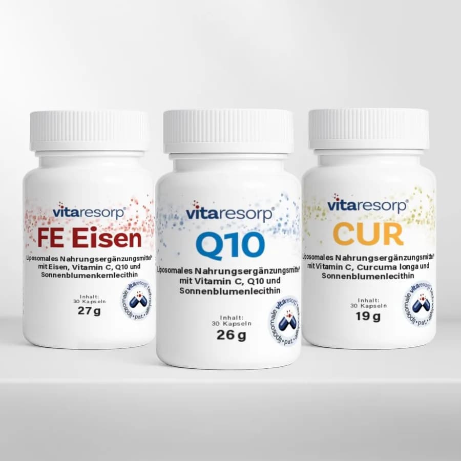 Vitaresorp Bundle mit FE Eisen, Q10 und CUR